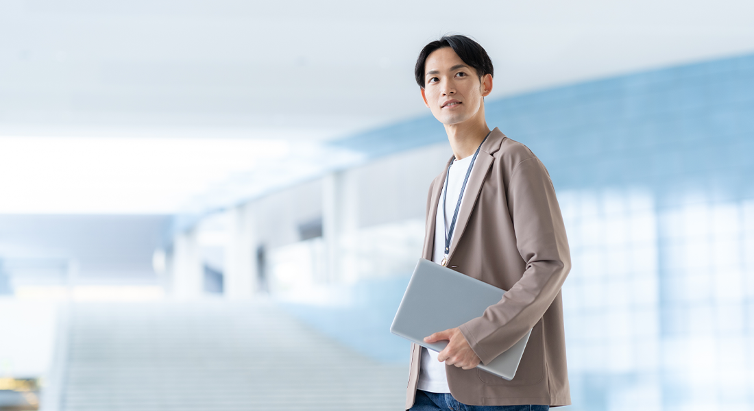 採用担当者が逆質問で見ている視点を示すイメージ図